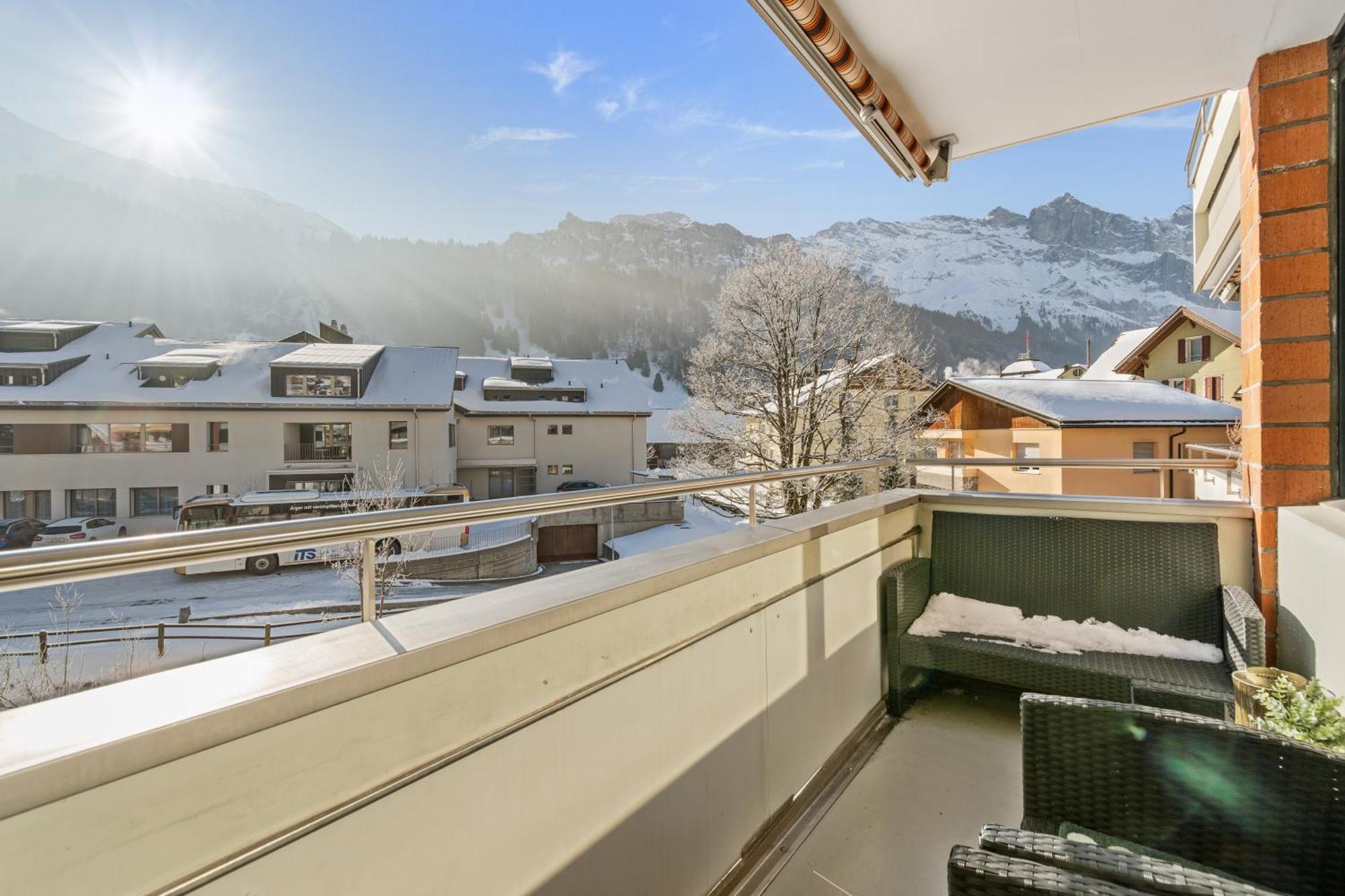 אנגלברג Studio Mit Bergblick Titlis, Luzern, Pilatus, See מראה חיצוני תמונה